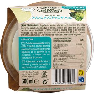 Crema Alcachofas