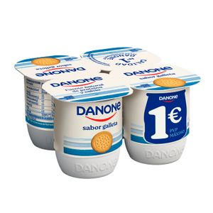 Yogur Sabor Galleta Pack de 4 unidades DANONE