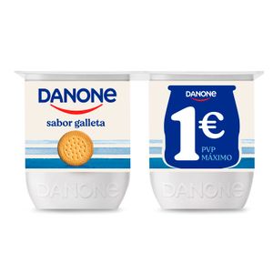 Yogur Sabor Galleta Pack de 4 unidades