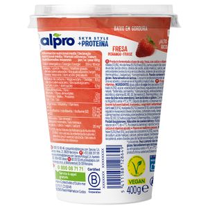 Postre de Soja Skyr Sabor Fresa