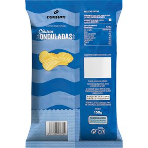 Segunda imagen del producto Patatas Onduladas Bolsa de la marca CONSUM