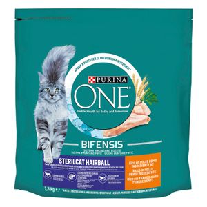 Comida Gato Adulto Esterilizados + Hairball