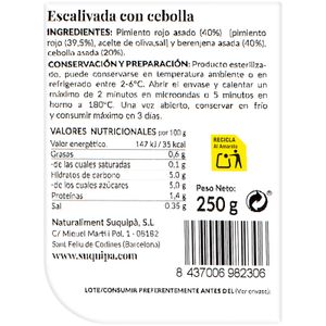 Escalivada con Cebolla Bandeja