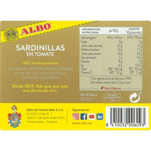 Sardinillas en Tomate