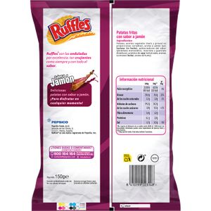 Patatas Fritas Onduladas Sabor Jamón