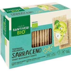 SANTIVERIBIO Tostadas Sarraceno 0% Azúcares Añadidos