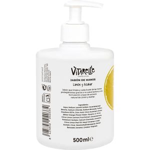 Segunda imagen del producto Jabón de Manos Líquido Limón y Azahar de la marca VITARELLE