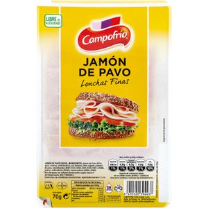 Imagen de Jamón de Pavo Lonchas Finas