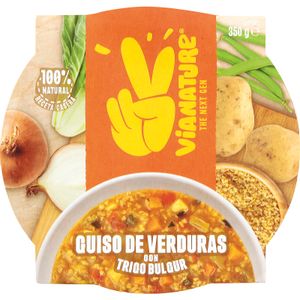 Guiso de Verduras con Trigo Bulgur