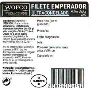 Rodaja Emperador