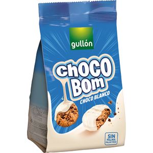 Galleta Choco Bom Bañada Choco Blanco