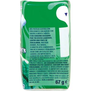 Chicle Grageado Refresh sabor Hierbabuena Bote