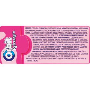 Chicle Grageado Refresh sabor Bubblemint