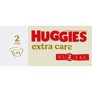 Pañal Extra Care Talla 2 de 3 a 6 Kilos