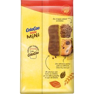 Galletas Mini Cola Cao Bañadas con Chocolate