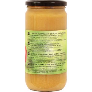 Compota De Manzana Frasco