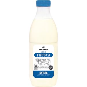 Leche Fresca Entera Botella