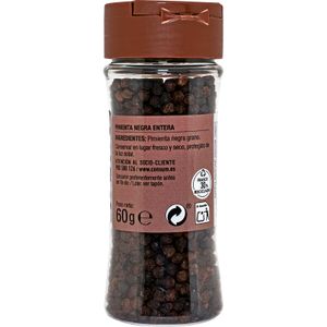 Segona imatge del producte Pebre Negre en Gra Pet de la marca CONSUM