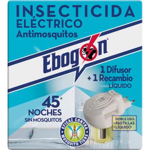 Insecticida Eléctrico Líqui Aparato+recambio