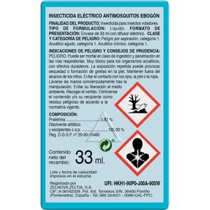 Insecticida Eléctrico Líqui Aparato+recambio