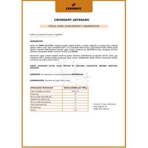 Croissant Artesano 1 Unidad