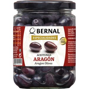 Aceitunas Negras Aragón Frasco