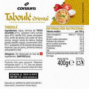 Taboulé Oriental