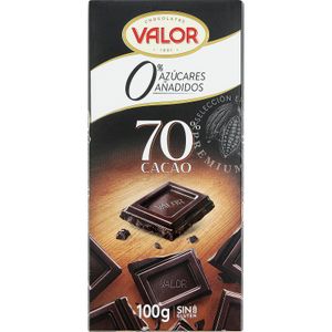 Chocolate Negro 70% sin Azúcar