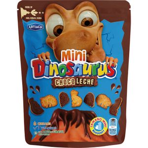 Mini Galletas Dinosaurus Chocolate con Leche