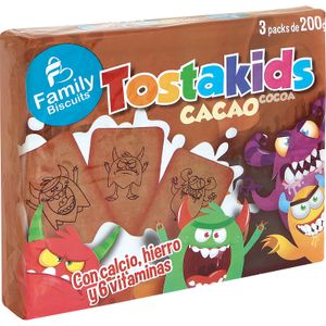 Galleta Tostakids Cacao