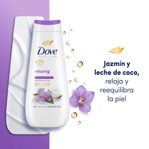 Quinta imagen del producto Gel de Baño Coco Jazmín de la marca DOVE