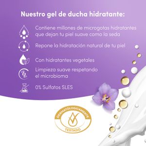 Sexta imagen del producto Gel de Baño Coco Jazmín de la marca DOVE