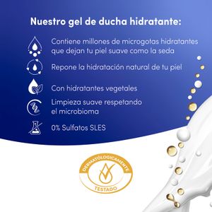 Sexta imagen del producto Gel de Baño Hidratación Profunda de la marca DOVE