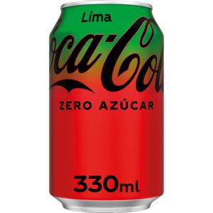 COCA-COLA Refresco Cola Zero Lima Lata