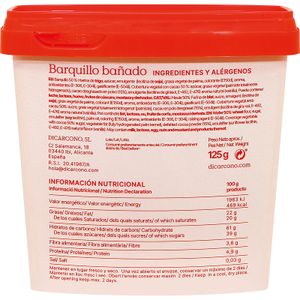 Barquillos Bañados de Cacao