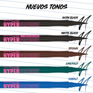 Tercera imatge del producte Liner Hyper Precise Blau de la marca MAYBELLINE