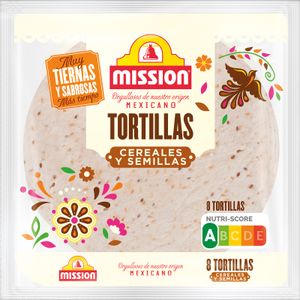 MISSION Tortillas con Cereales y Semillas