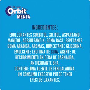 Chicles en Grageas Sabor Menta  Bote