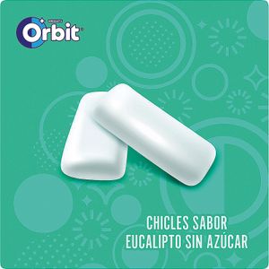 Chicles en Grageas Sabor Eucalipto Bote