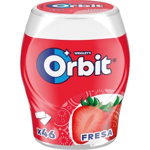 Chicles en Grageas Sabor Fresa Bote