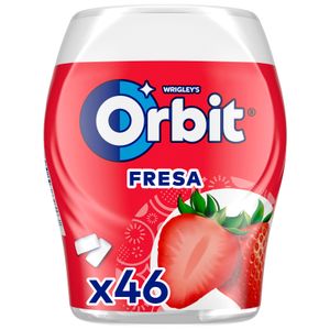 Chicles en Grageas Sabor Fresa Bote