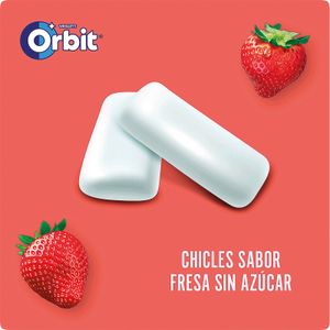 Chicles en Grageas Sabor Fresa Bote
