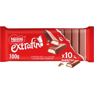 Chocolate Extrafino Relleno de Leche NESTLE