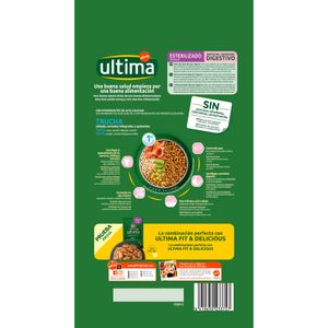 Segona imatge del producte Menjar Sec Gats Esterilitzat Sensible de la marca ULTIMA