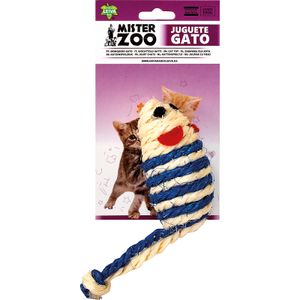 Juguete gato ratón y cuerda