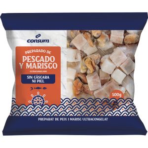 Imagen de Prep. Pescado y Marisco Sin Cáscara y Piel