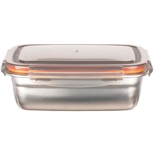 Fuente Rectangular Acero Inox,1800ml