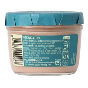 Segona imatge del producte Paté de Tonyina de la marca TARRADELLAS
