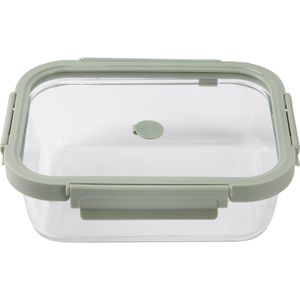 Hermético Rectangular Vidrio,1.52L