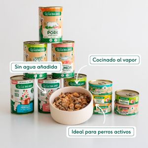 Quinta imatge del producte Menjar Gos Natural Llanda Ragut vedella y pollastr de la marca WILD BALANCE